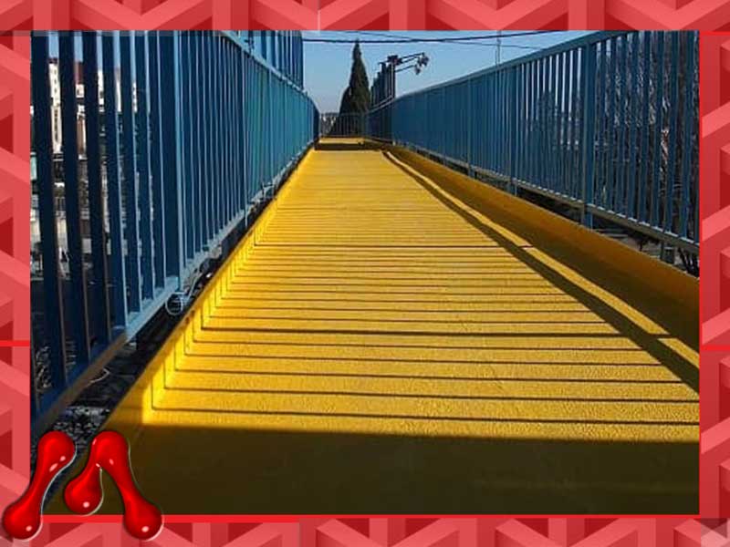 مراحل نصب کفپوش پلی یورتان پارکینگ