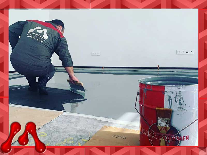 Implementation-of-industrial-polyurethane-flooring-02-manapolymer.co قیمت اجرای کفپوش پلی اورتان ورزشی