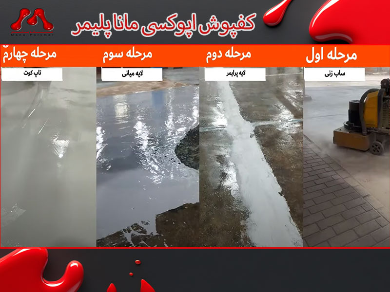 کفپوش اپوکسی مانا پلیمر